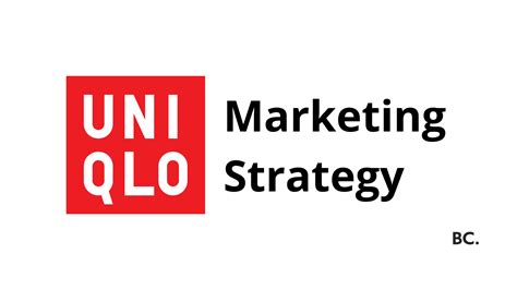 marketing strategy of uniqlo