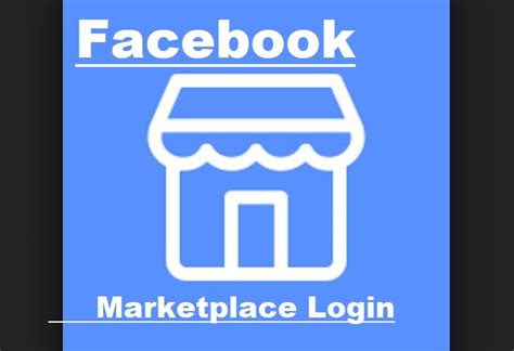 marketplace login facebook