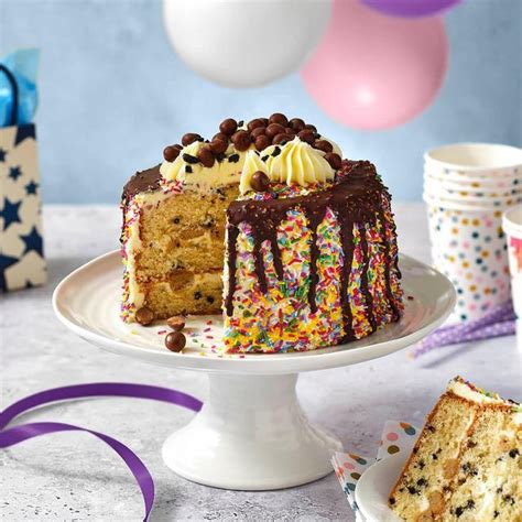 Indulge In The Delicious Marks And Spencer Cookie Dough Cake