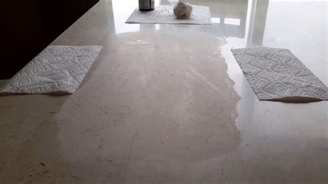 Marks On Marble Table