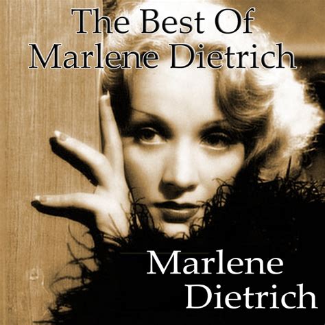 marlene dietrich famous songs