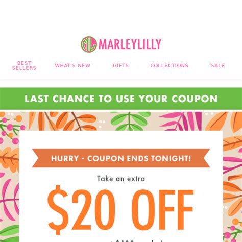 Latest Marleylilly Coupon Code For 2023