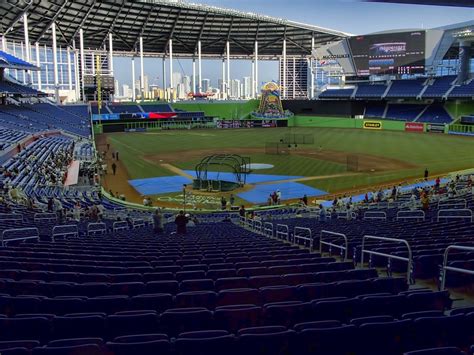 marlin stadium seat view