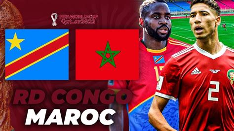 maroc congo score 2022