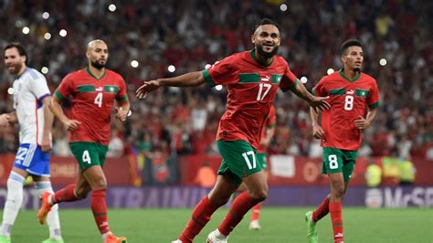 maroc match coupe du monde 2022