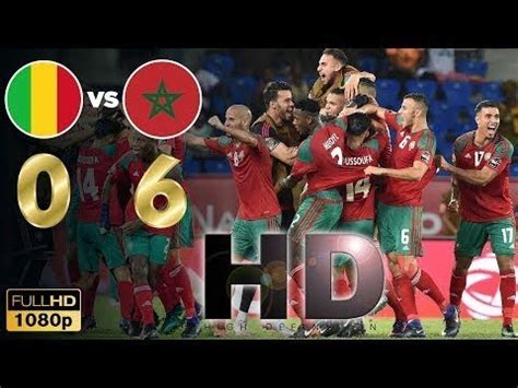 maroc vs mali score