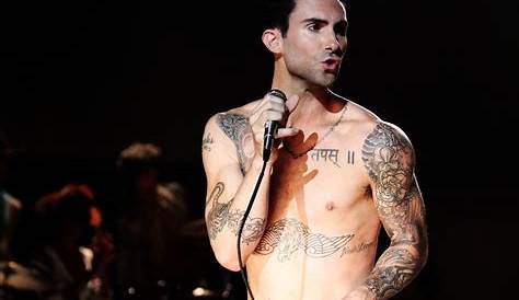 Maroon 5 Lead Singer Butterfly Tattoo Adam Levine Guide What Do The Star S Designs Mean
