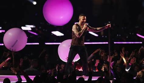 Maroon 5 Super Bowl 2019 Sweet Victory Sings SpongeBob's " " In This EPIC