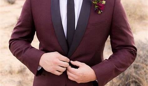 Maroon And Black Wedding Suit Lapel Styles, s Men