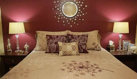 Maroon Bedroom Decorating Ideas