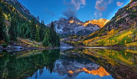 Maroon Bells Denver Colorado One Dead, One Injured On 's Famous