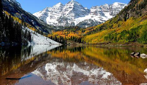 Maroon Bells Snowmass Wilderness Colorado Mountain In Thousand