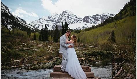 Maroon Bells Wedding Photos Aspen Colorado Mountain