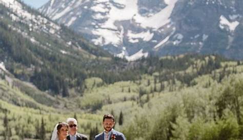 Griffin & Autumn's Maroon Bells Wedding Top Colorado