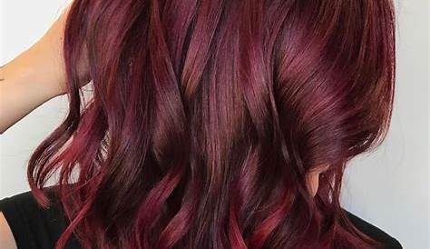 Maroon Color Hair 30 Ideas For Sultry Reddish Brown Styles