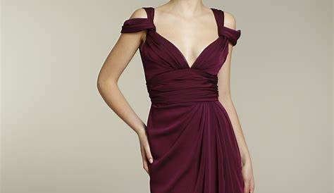 Maroon Dress For Bridesmaid 50 Beautiful Burgundy s es Your Girls Will