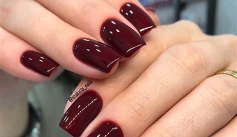 Maroon Gel Nails Designs Best 43 Nail Art Design Ideas