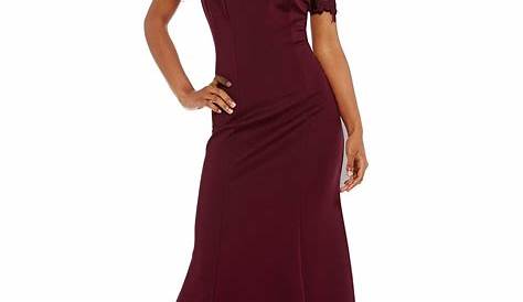 Maroon Homecoming Dresses Dillard S A Line Off houlder Half leeves Lace
