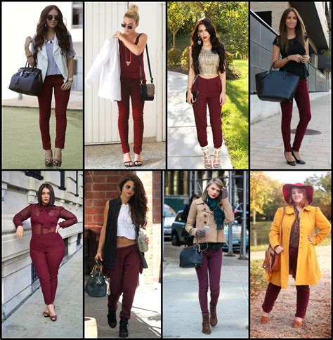 Maroon Pants Outfit Ideas For 2023