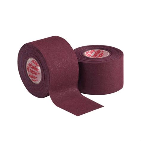 maroon athletic tape