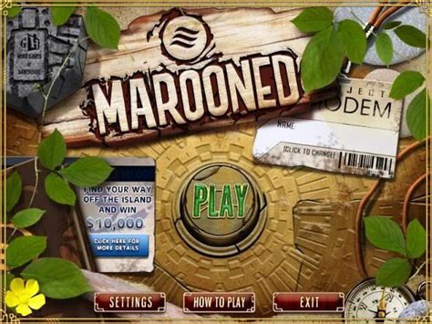 Marooned Game Walkthrough