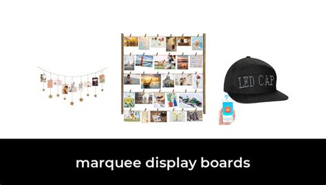 Marquee Display Boards