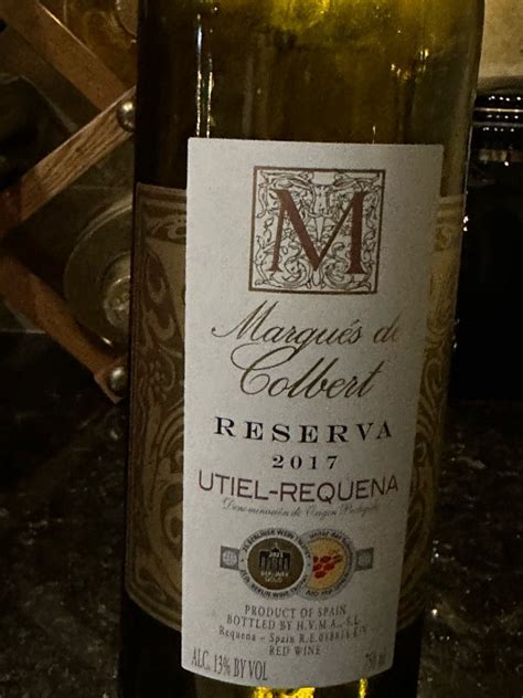 marques de colbert reserva 2017