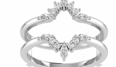 Marquise Ring Enhancer Jewel Zone US Cut White Natural Diamond