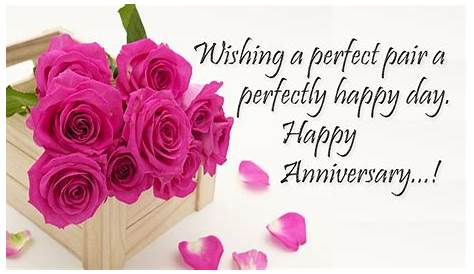 Happy Anniversary Wishes For a Couple | Marriage Anniversary Greetings