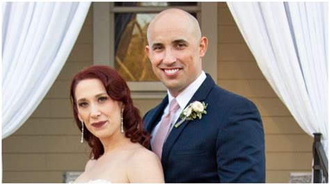 married at first sight red head and bald guy