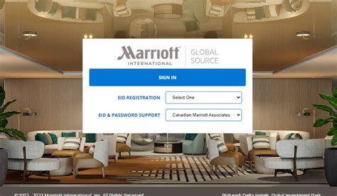 marriott international employee login