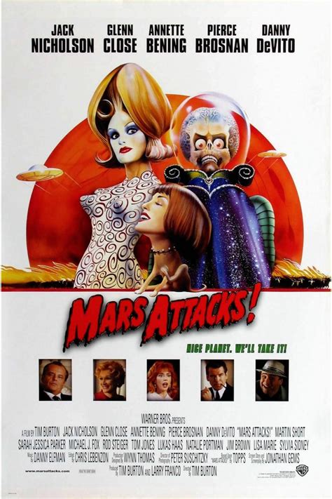 Mars Attack Cast And Crew