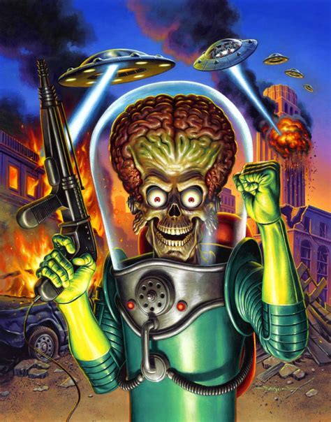 Mars Attacks Art Character