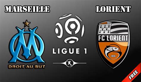 marseille lorient en direct