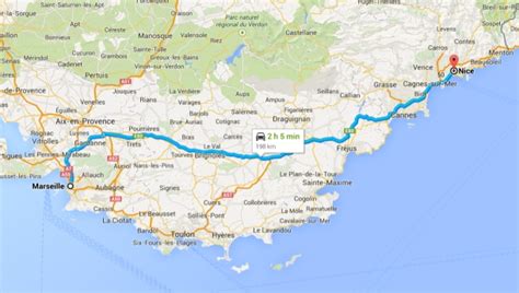 Marseille Nice Carte / Consultez L Etat De La Circulation En Temps Reel