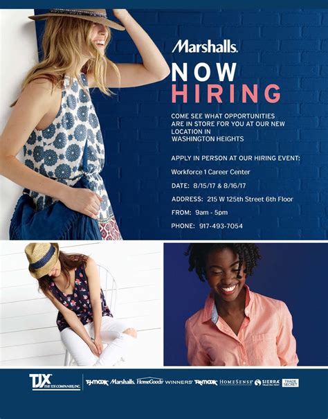 marshalls hiring