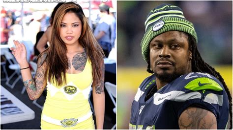 marshawn lynch girlfriend charmaine glock