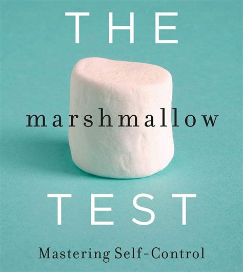 Marshmallow Test Cognitive Control