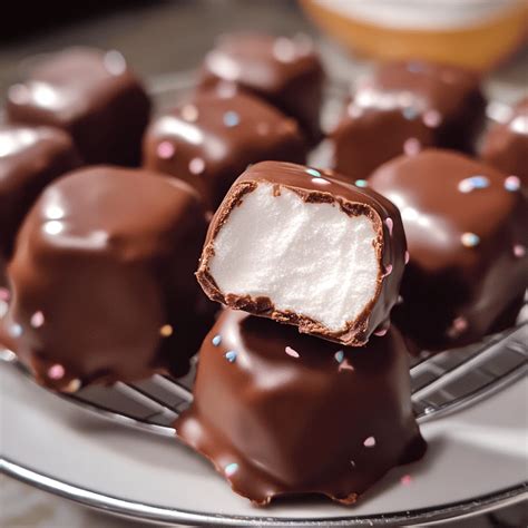 Marshmallows Covered In Chocolate