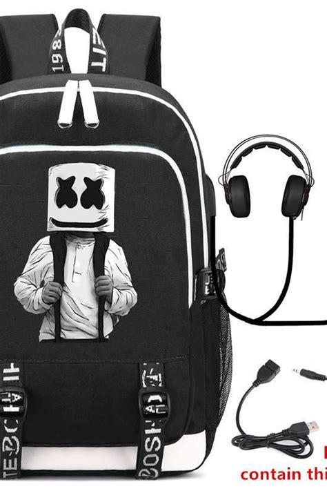 Marshmello Dj Backpack