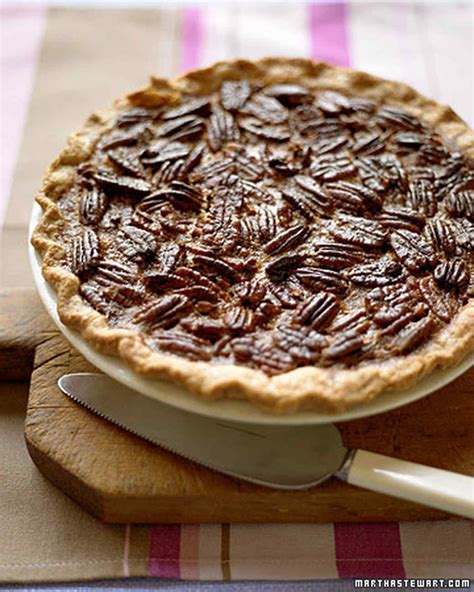 martha stewart pecan pie