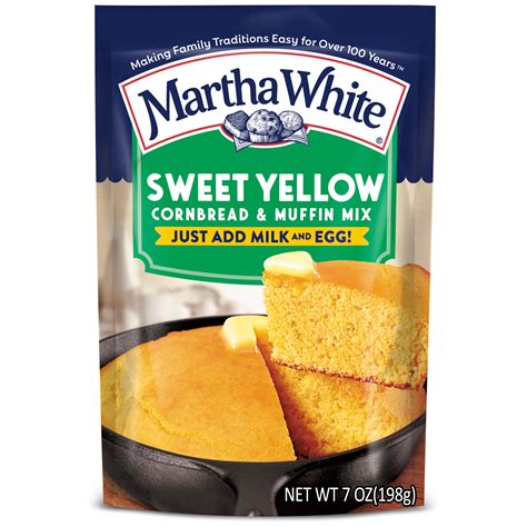 martha white sweet yellow cornbread mix