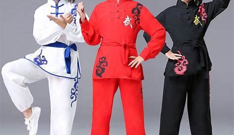 Children's martial arts performance clothing cotton Chinese style Tai