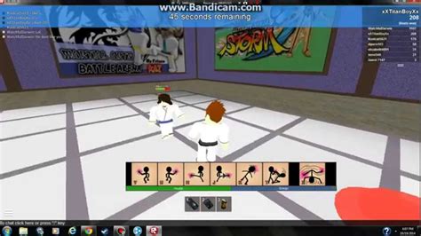 Martial Arts Battle Arena Script