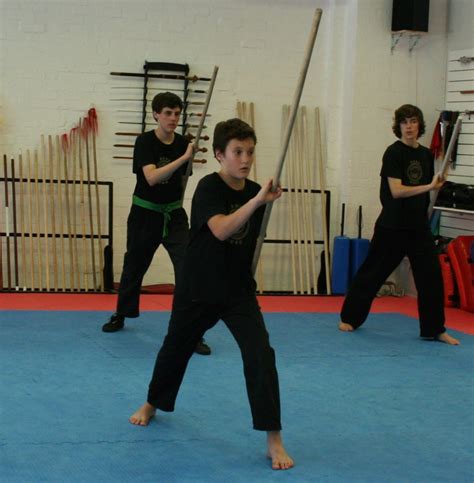 Martial Arts Using Staff
