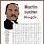 martin luther king jr word search answers