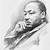 martin luther king portrait drawing