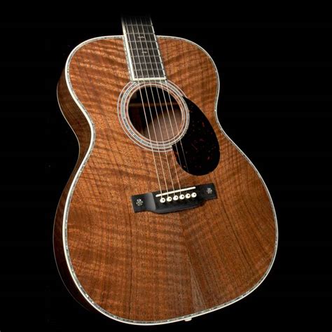 martin custom acoustic guitar