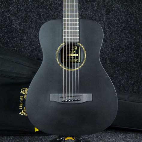 martin lx little martin acoustic guitar black