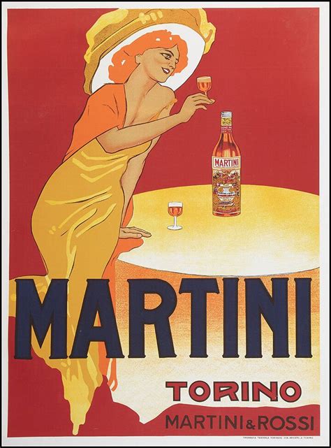 martini and rossi vintage poster